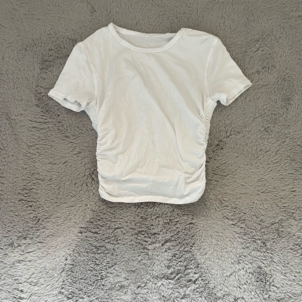 lululemon athletica White Short Sleeve Tee